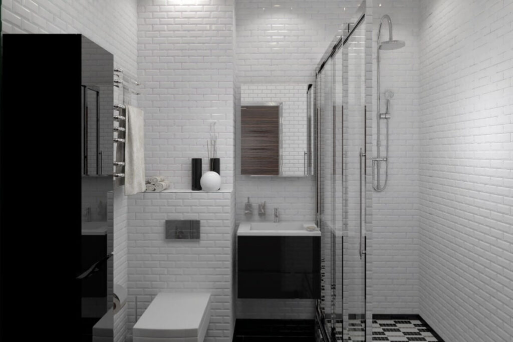 Дизайн маленької ванної кімнати
