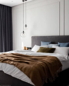 Сучасна спальня у сірому кольорі 4